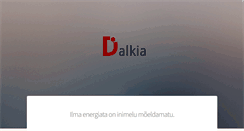 Desktop Screenshot of dalkia.ee