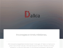 Tablet Screenshot of dalkia.ee